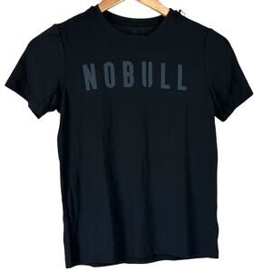 Nobull Kids Black Short Sleeve T-Shirt Size Medium New With Tags Condition